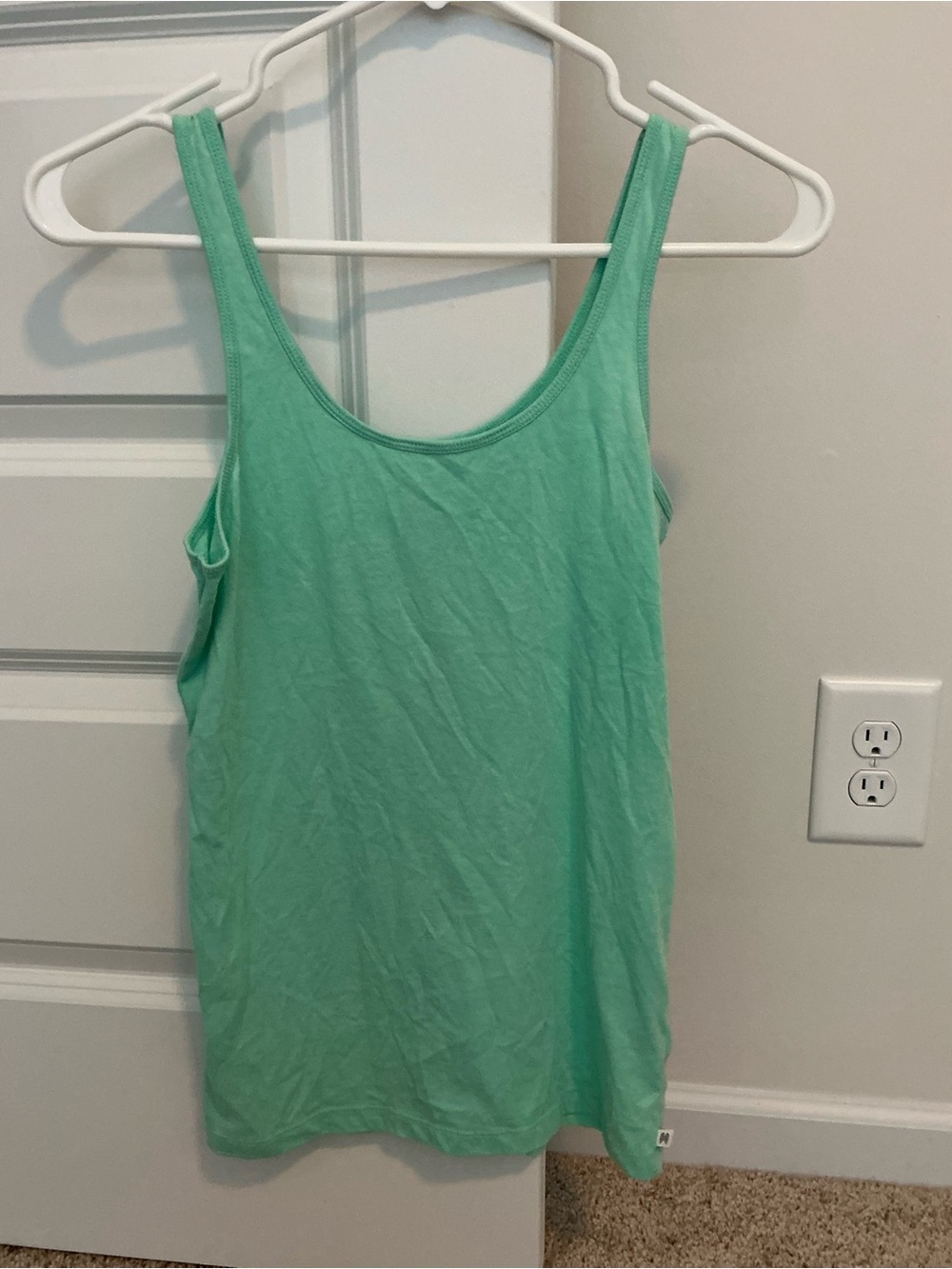 Victoria's Secret Mint Scoop Tank Top